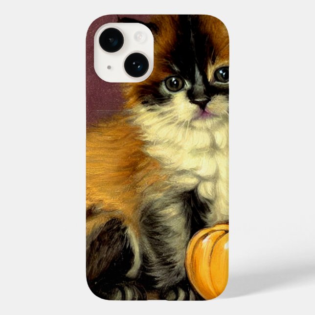 Vintage Ragdoll Halloween Cat Case-Mate iPhone Case (Back)