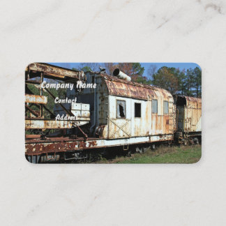 Vintage Rail Cars Business Card