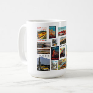 Vintage Railway Advertising     Coffee Mug