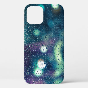 Vintage Rain Drops Window Effect iPhone 12 Case