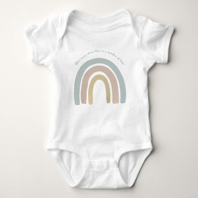 Vintage Rainbow Baby Bodysuit (Front)