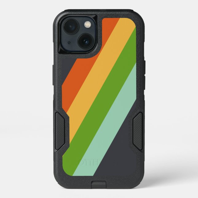 vintage rainbow otterbox iPhone case (Back)