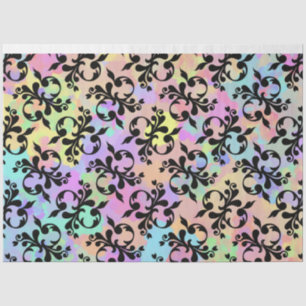 Vintage rainbow tissue paper