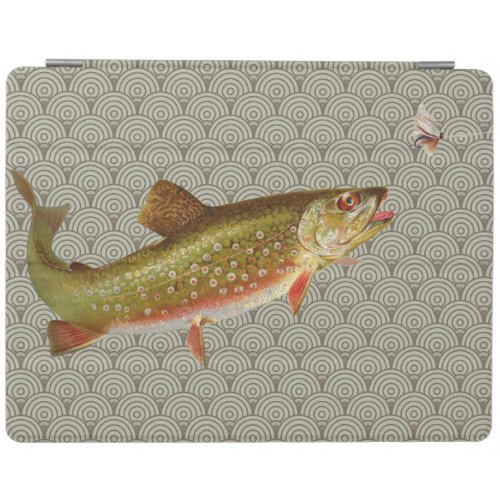 Vintage Rainbow Trout Fly Fishing iPad Smart Cover