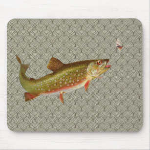 Fly Fishing Mouse Pads & Desk Mats