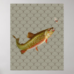 Salmon Fish Wall Art & Décor