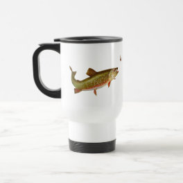 Vintage Rainbow Trout Fly Fishing Travel Mug