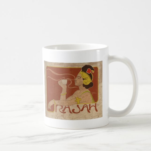 Vintage Rajah Coffee Mug (Right)