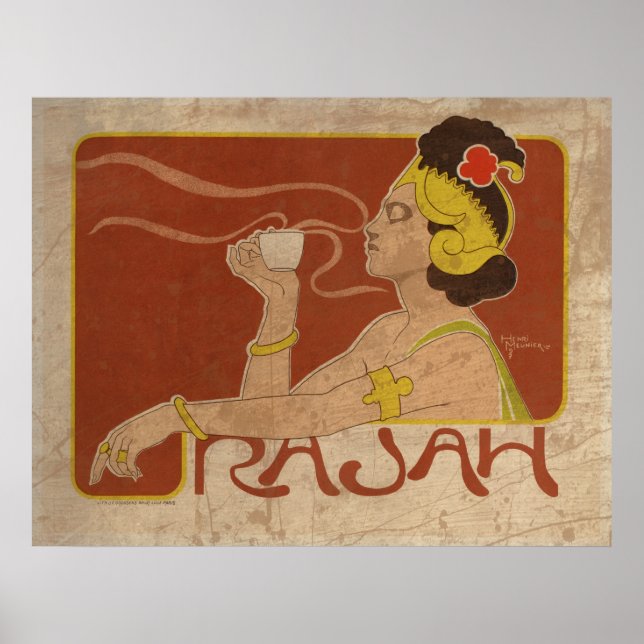 Vintage Rajah Poster (Front)
