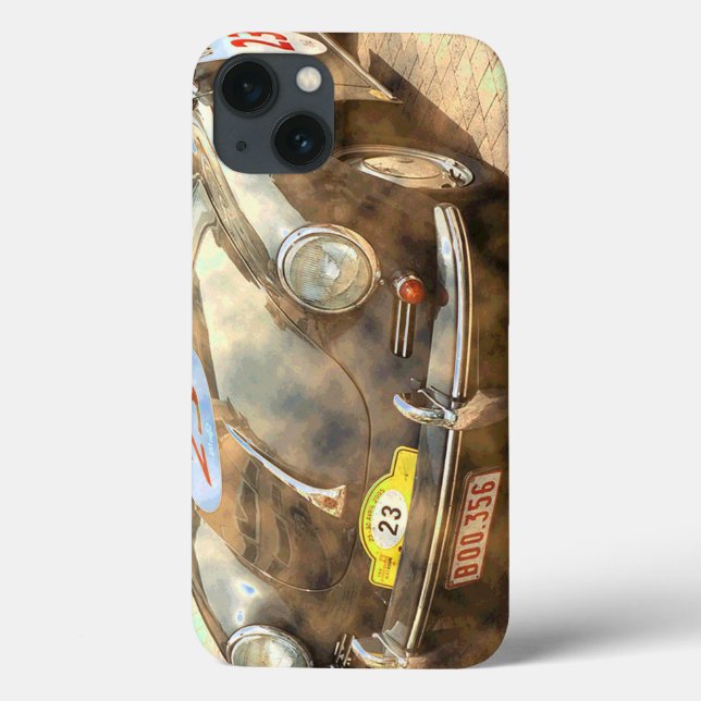 Vintage Rally Car Case-Mate iPhone Case (Back)