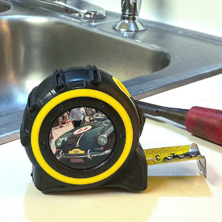 Vintage Rally Car Tape Measure