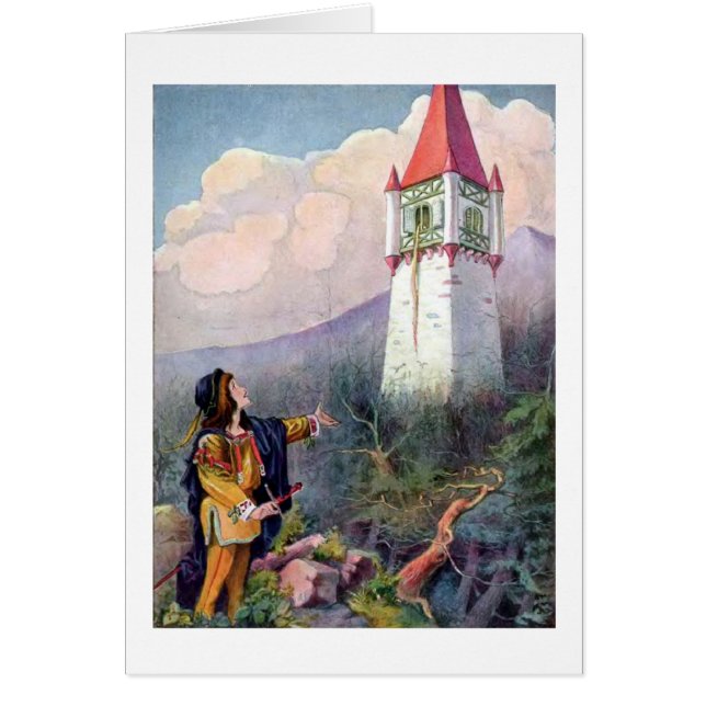 Vintage - Rapunzel's Tower, Cards (Front)