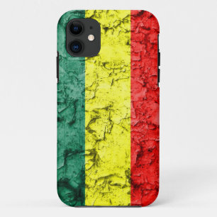 Vintage rasta flag iPhone 11 case