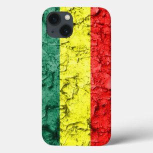 Vintage rasta flag iPhone 13 case