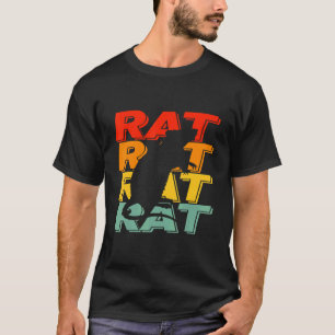 Vintage Rat Rat For Women Rat Rat 1 T-Shirt