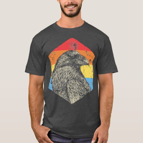 Vintage Raven Art Bird Watching Animal