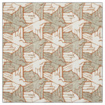 Vintage Raven Bird Pattern Fabric