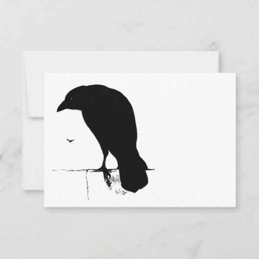 Vintage Raven - Customized Goth Crows Ravens (Front)