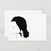 Vintage Raven - Customized Goth Crows Ravens (Front/Back)