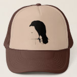 Vintage Raven - Customized Goth Crows Ravens Trucker Hat at Zazzle