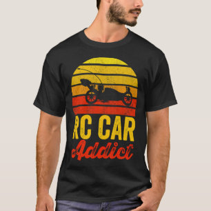 Vintage rc cars racing or racer rc car cool form T-Shirt