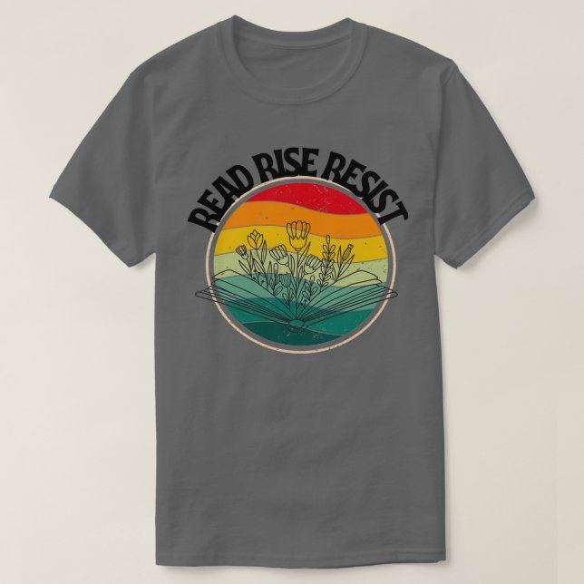 Vintage Read Rise resist T-Shirt (Design Front)