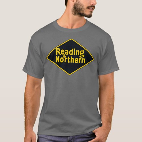 Vintage Reading and Northern Railroad T_Shirt