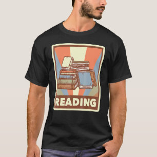 Vintage Reading Book Reading Men Women Kids T-Shirt