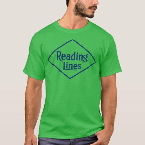 Vintage Reading Lines Railroad T_Shirt