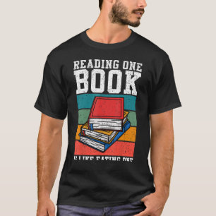 Vintage Reading One Book Is Like Eating Book Readi T-Shirt