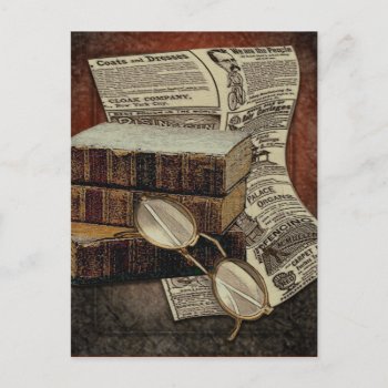 Vintage Reading Postcard by Specialeetees at Zazzle