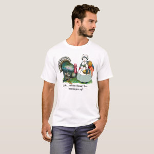 Vintage Ready For Thanksgiving T-Shirt