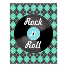 Vintage Record Wall Art Poster Print