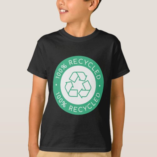 Vintage Recycle Logo Earth Day Nature Planet Conse T_Shirt