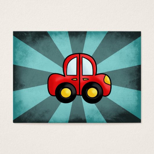 Vintage red car (Front)