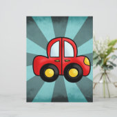 Vintage red car (Standing Front)