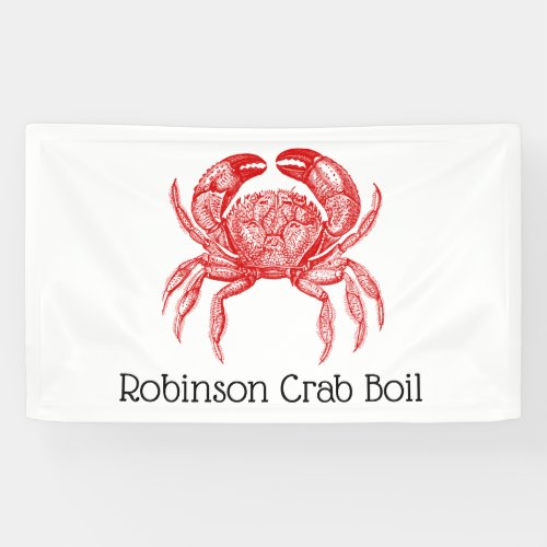 Vintage Red Crab 1 Drawing DIY Color sv need SV Banner