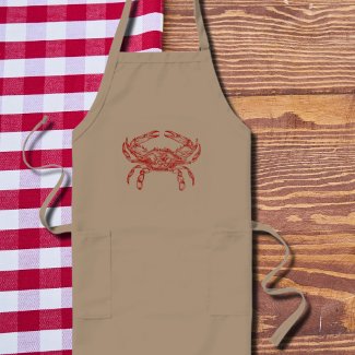Vintage  red  crab no2