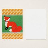 Vintage Red Fox Print (Front & Back)