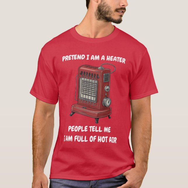 vintage red heater costume T-Shirt (Front)