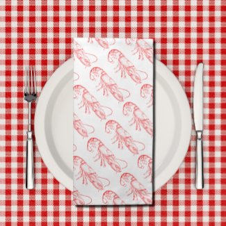 Vintage red  lobster 