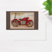 Vintage Red Motorcycle (Desk)