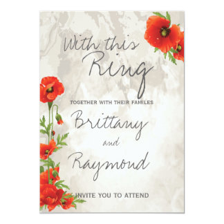 Poppy Wedding Invitations Announcements Zazzle Printable Wedding Invitations Bohemian Yellow And White Invitation From Lady Poppy Designs Wth Black Color