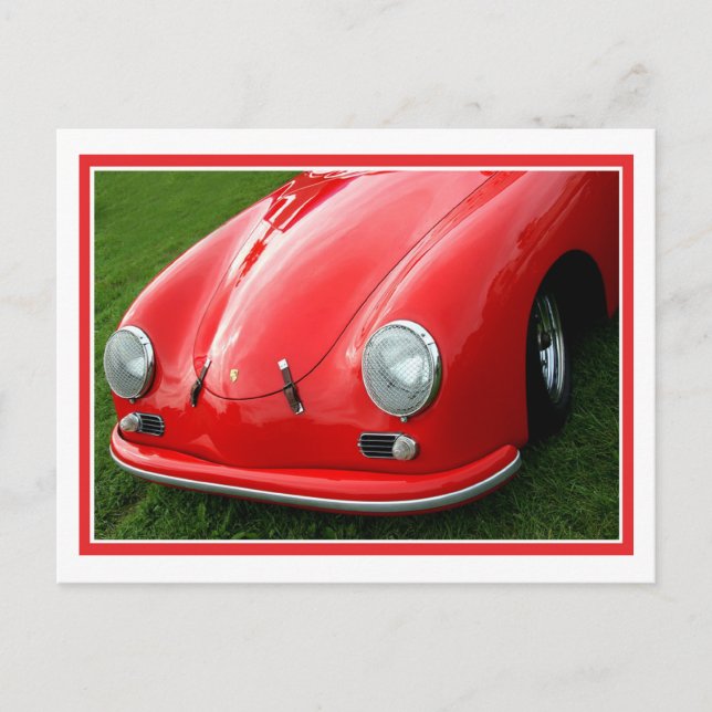 vintage Red Postcard (Front)