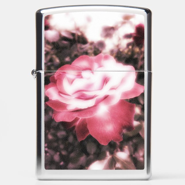 Vintage Red Roses Zippo Lighter (Front)