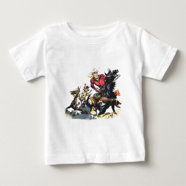 Vintage Red Ryder Baby T-Shirt (Front)