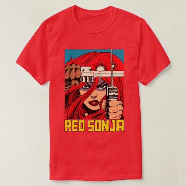 Vintage Red Sonja 1983 T-Shirt (Design Front)