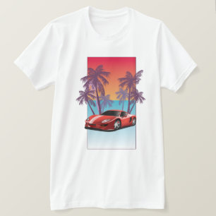 Vintage Red Sports car T-Shirt