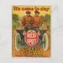 Vintage Red Spot Cigar Ad Postcard