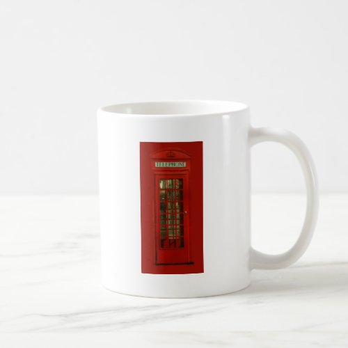 Vintage Red Telephone Box Coffee Mug